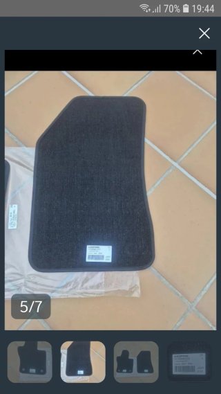 Alfombras Delanteras Jeep Renegade Nuevas