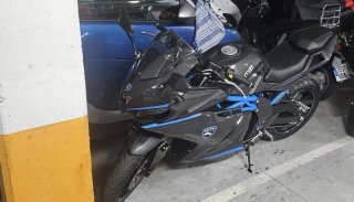 Mitt GP1 125 Negra/Azul