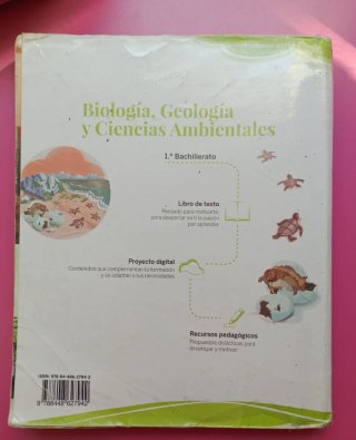 Libro Biología 1° de Bachillerato.