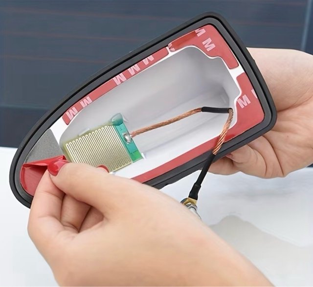 Antena aleta de tiburón JDM Racing para coche