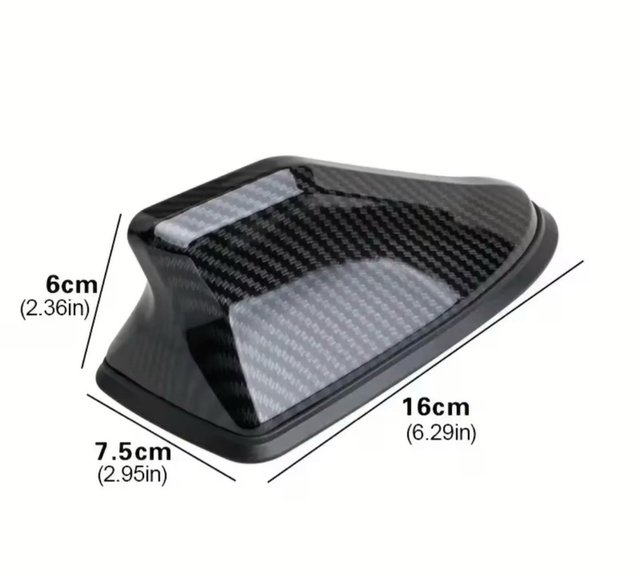 Antena aleta de tiburón JDM Racing para coche