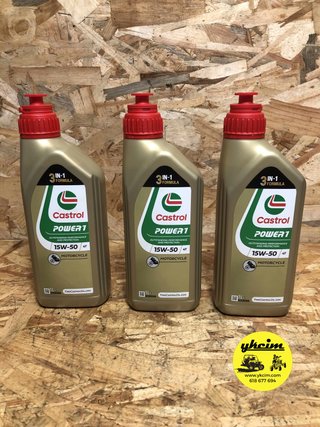 Kit Mantenimiento Castrol Power 1 15W-50 Honda TRX
