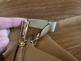Bolso Michael Kors Satchel Cuero Beige