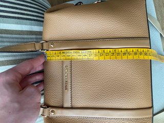Bolso Michael Kors Satchel Cuero Beige