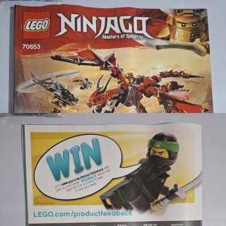 LEGO Ninjago 70653 Muy Completo (LEED BIEN)