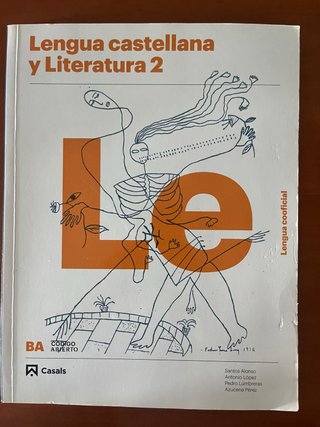 Lengua castellana y literatura 2, BA Código abi...