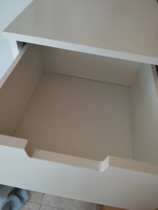 Cajonera Nordli 122x40 Blanca Ikea