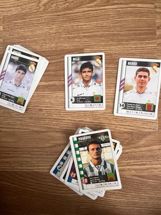 Cromos Super Gol Marca y Panini 96/97