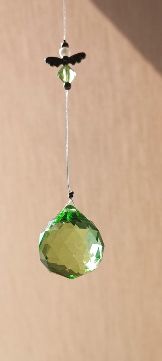 Lote 3 Bolas Cristal Facetado 30mm