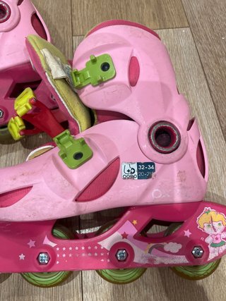 Patines Barbie con Casco y Protecciones