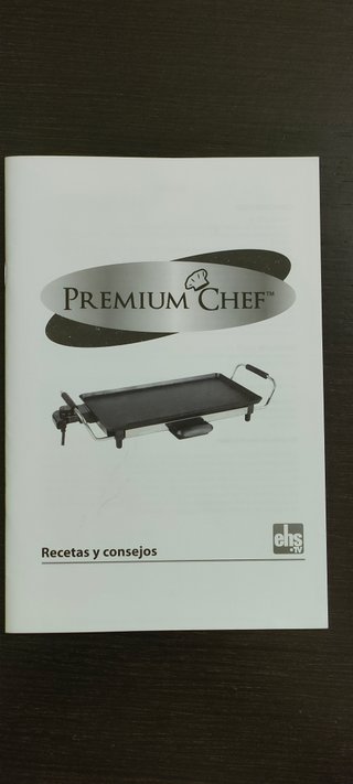 PREMIUM CHEF - Plancha Eléctrica Asar