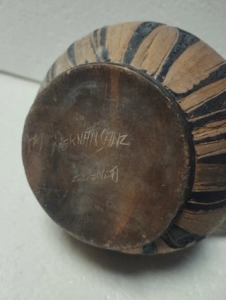 Porrón cerámica Hernán Sanz,  Cuenca