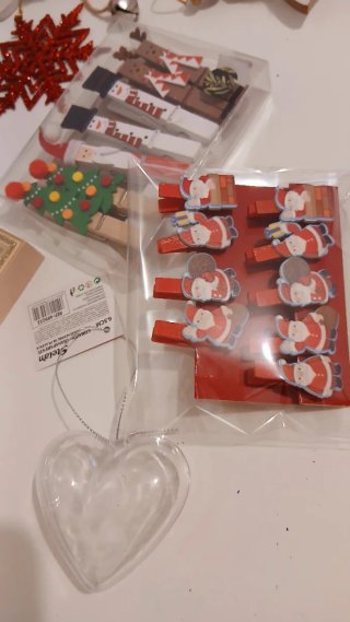 Lote Caja Decoración Navidad