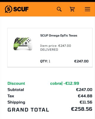 Scuf Omega PS5 Optic Controller