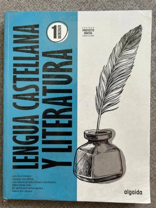 Lengua castellana y literatura, 1 bachillerato