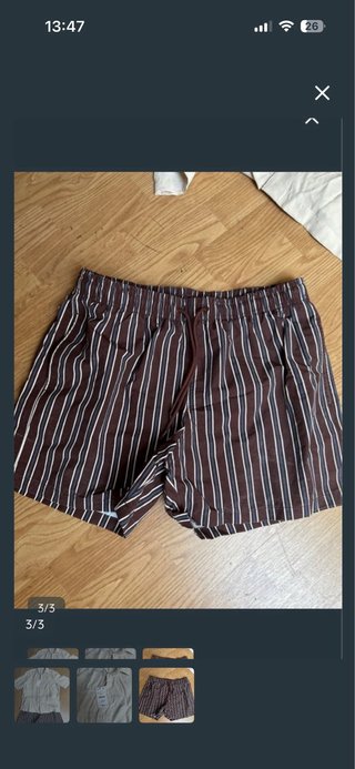 Lote 2 Camisas Zara M, Bañador L y Alpargatas 42
