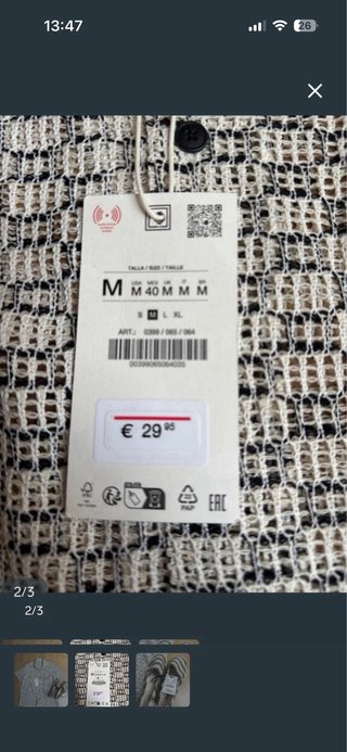 Lote 2 Camisas Zara M, Bañador L y Alpargatas 42