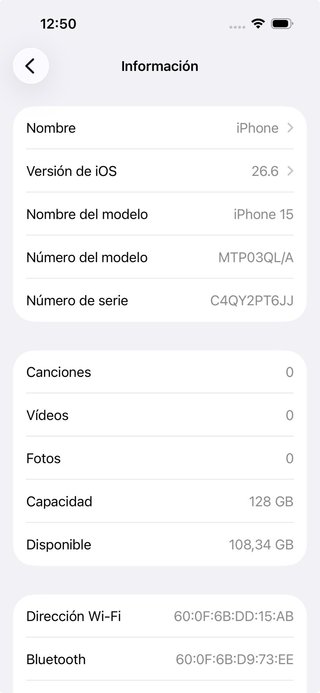 Apple iPhone 15 128GB 86% Salud Excelente_Estado