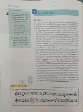Música, historia de la música, ESO serie Escucha