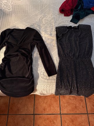 Vestidos cortos: 5 euros cada uno