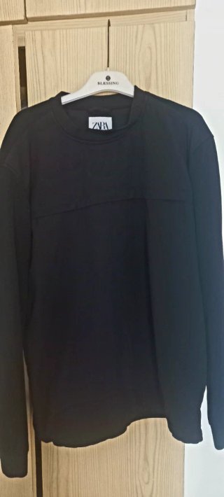Jersey Zara Negro Hombre Talla L