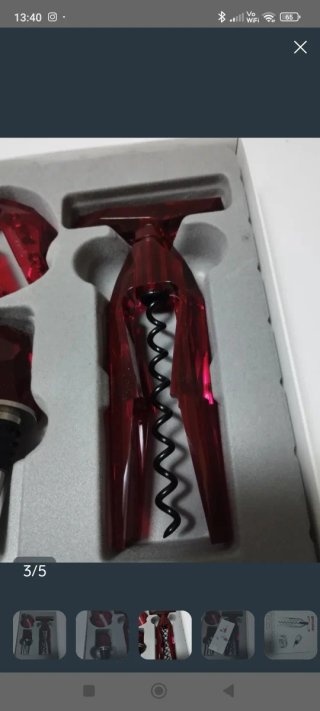 Set da vino rosso