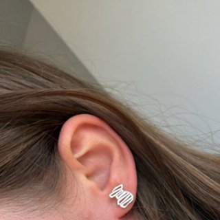 Pendientes Tous Zig Zag Plata