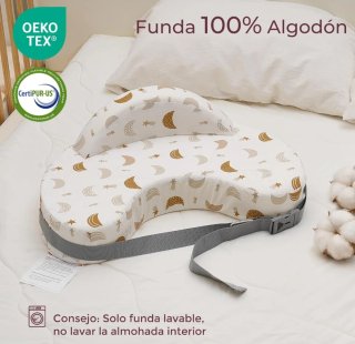 Cojín de Lactancia Momcozy con Barrera