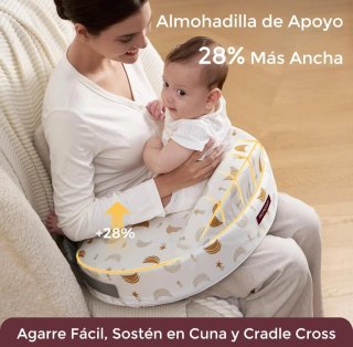 Cojín de Lactancia Momcozy con Barrera