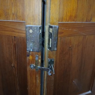 Puertas de madera antiguas 2,05 x 55