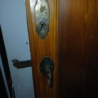 Puertas de madera antiguas 2,05 x 55