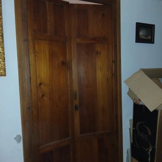 Puertas de madera antiguas 2,05 x 55