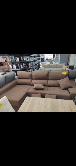 Sofá chaisenlongue 2.60m nuevo 399€