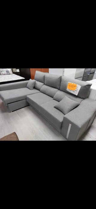 Sofá chaisenlongue 2.60m nuevo 399€