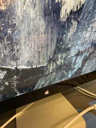 Monitor Apple Preto/Prata