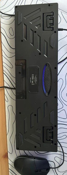 Trust GXT 838 Azor Combo Tastiera + Mouse Nero