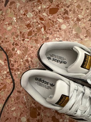 Zapatillas Adidas Superstar Blancas y Negras
