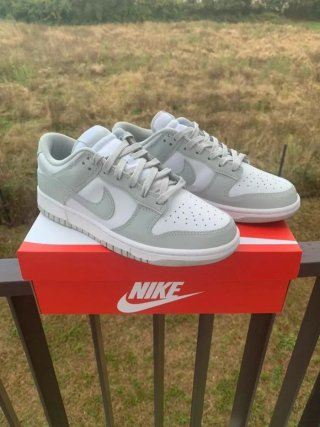 Nike Dunk Low Gris Blanco Talla 40.5