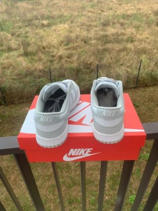 Nike Dunk Low Gris Blanco Talla 40.5