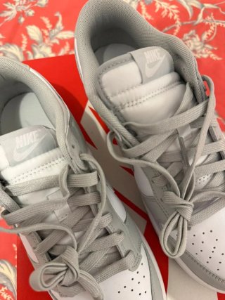 Nike Dunk Low Gris Blanco Talla 36.5