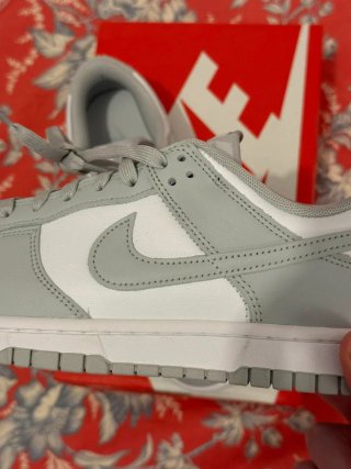 Nike Dunk Low Gris Blanco Talla 36.5