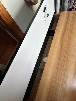Escritorio madera y metal Sklum