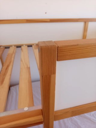 Cama alta IKEA madera