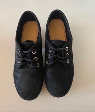 Zapatos de plataforma negros