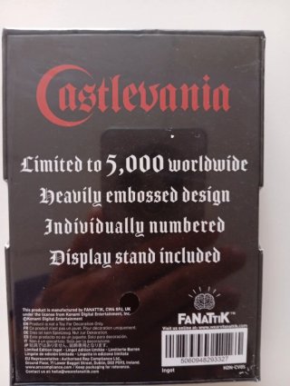 Castlevania Advance Collection PS4 y Lingote