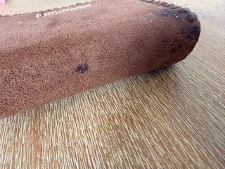 Cartera monedero Stradivarius gamuza