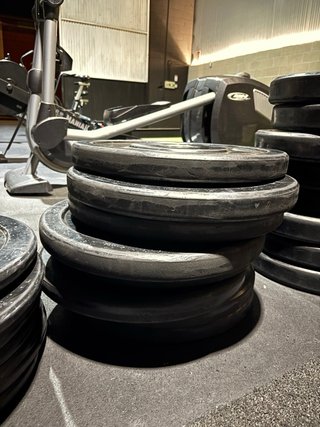 Lote 370kg Discos Bumper Maniak CrossFit