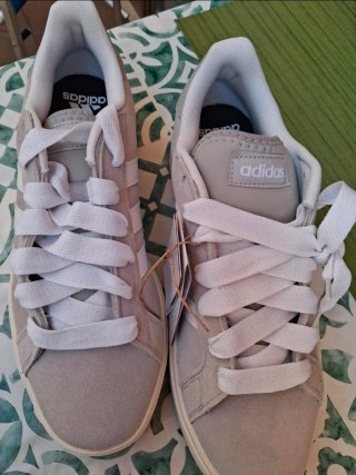 Scarpe Adidas Uomo Beige/Bianche Nuove