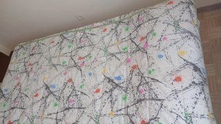 Juego Sábanas Cama 90cm Flores Rosas/Blancas