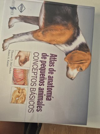 Atlas de anatomía de pequeños animales